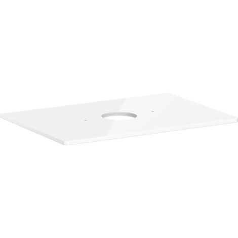hansgrohe Xelu Q Console avec découpe ronde au centre, 780x550,