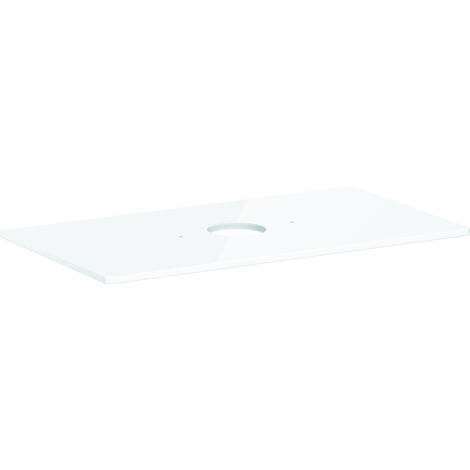hansgrohe Xelu Q Console avec découpe ronde au centre, 980x550,