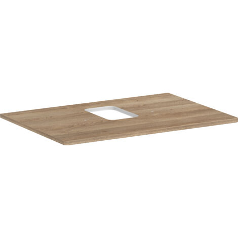 hansgrohe Xelu Q Console avec découpes au centre, 780x550, pour