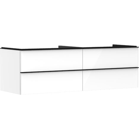 hansgrohe Xelu Q Meuble sous-lavabo, 1560x550, 4 tiroirs, pour
