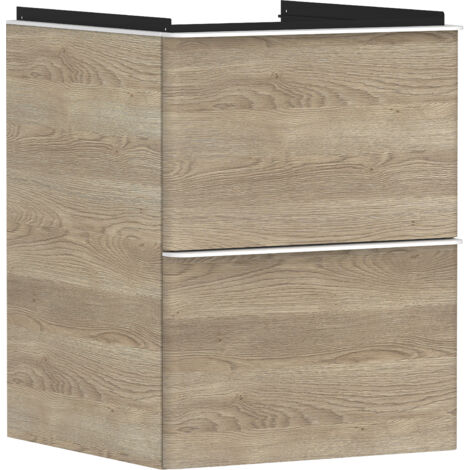 hansgrohe Xelu Q mueble bajo lavabo, 480x475, 2 cajones, para