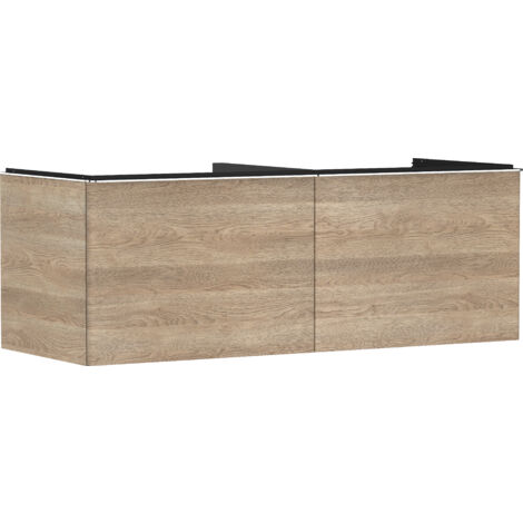 hansgrohe Xelu Q Waschtischunterschrank, 1360x550, 2 Schubkästen,