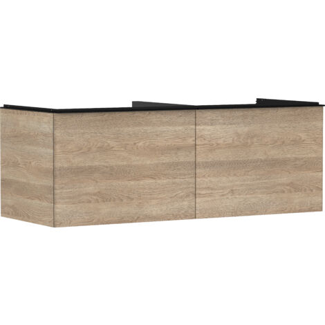 hansgrohe Xelu Q Waschtischunterschrank, 1360x550, 2 Schubkästen,
