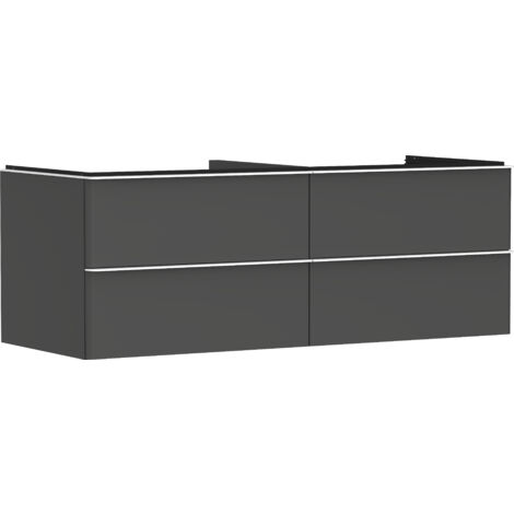 hansgrohe Xelu Q Waschtischunterschrank, 1360x550, 4 Schubkästen,
