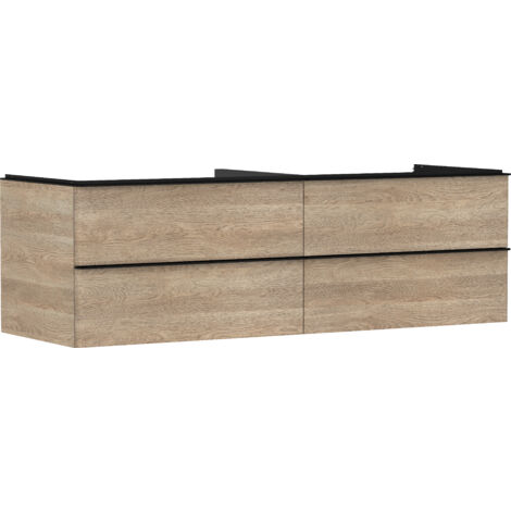 hansgrohe Xelu Q Waschtischunterschrank, 1560x550, 4 Schubkästen,