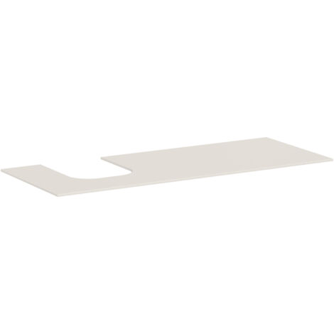 hansgrohe Xevolos E Console, 1 découpe à gauche, 1370x550mm, pour