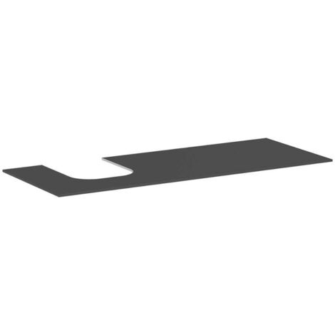 hansgrohe Xevolos E Console, 1 découpe à gauche, 1370x550mm, pour
