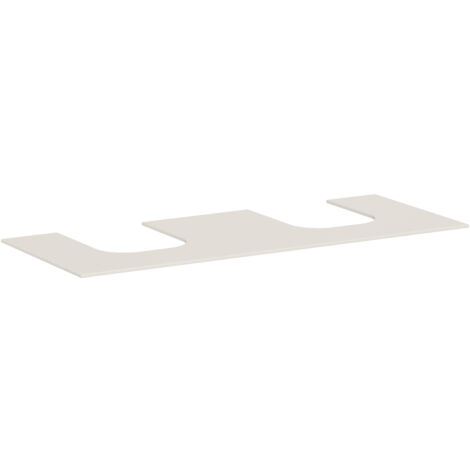 hansgrohe Xevolos E Console, 2 découpes, 1370x550mm, pour vasque