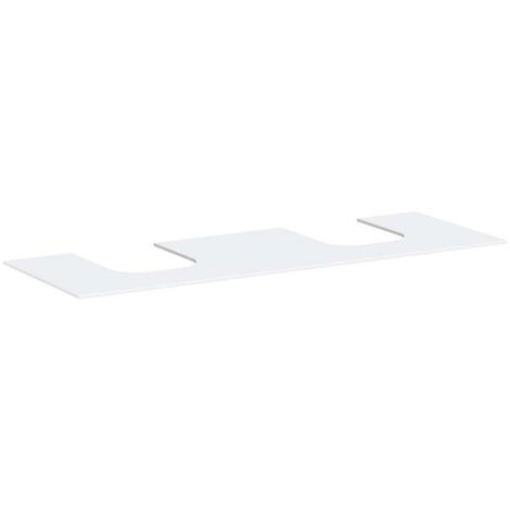 hansgrohe Xevolos E Console, 2 découpes, 1570x550mm, pour vasque