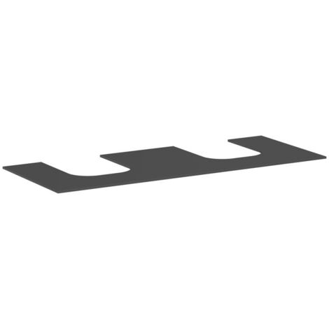 hansgrohe Xevolos E Konsole, 2 Ausschnitte, 1370x550mm, für