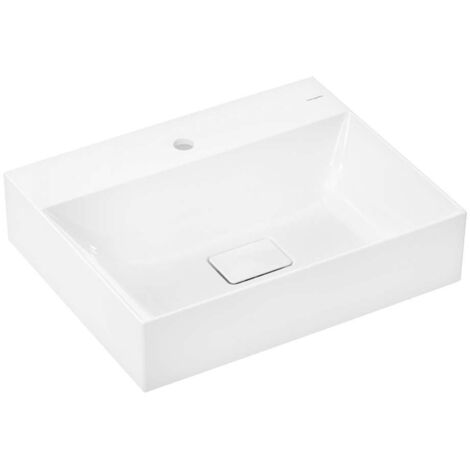Hansgrohe Xevolos E - Lavamani 60x48 cm, senza troppopieno, con foro per miscelatore, SmartClean, bianco 61094450