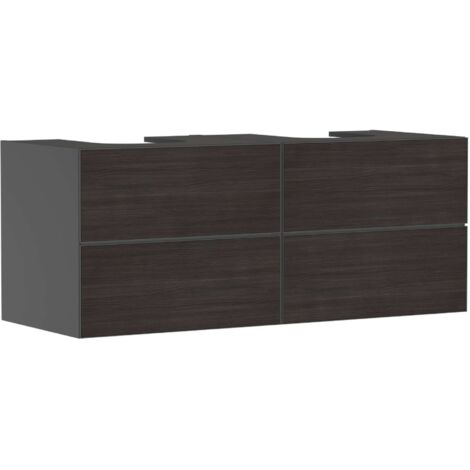 hansgrohe Xevolos E Meuble sous-lavabo, 4 tiroirs, 2 découpes,