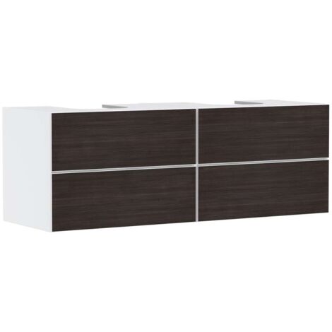 hansgrohe Xevolos E Meuble sous-lavabo, 4 tiroirs, 2 découpes,