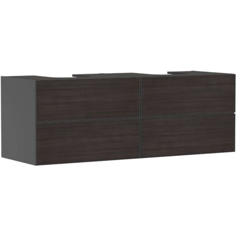 hansgrohe Xevolos E mueble bajo lavabo, 4 cajones, 2 huecos,