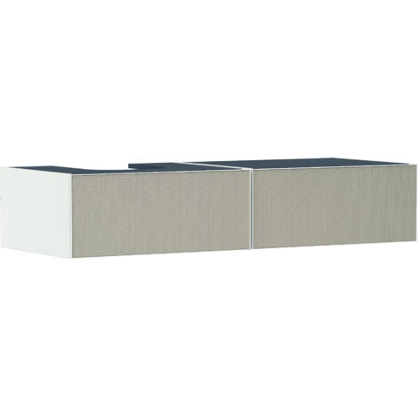 hansgrohe Xevolos E mueble bajo para lavabo, 2 cajones, 1 hueco a