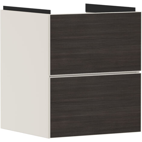 hansgrohe Xevolos E Waschtischunterschrank, 2 Schubkästen,