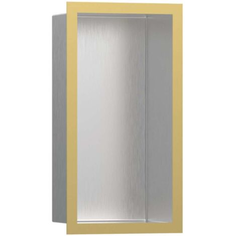hansgrohe XtraStoris Individual niche murale en acier inoxydable