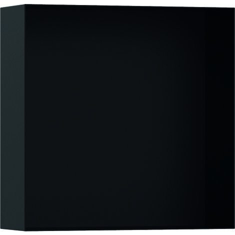 Hansgrohe XtraStoris Minimalistic - Niche murale, 300x300x100 mm, noir mat 56073670