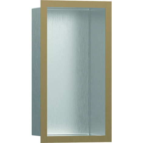 hansgrohe XtraStoris Nicho de pared individual de acero