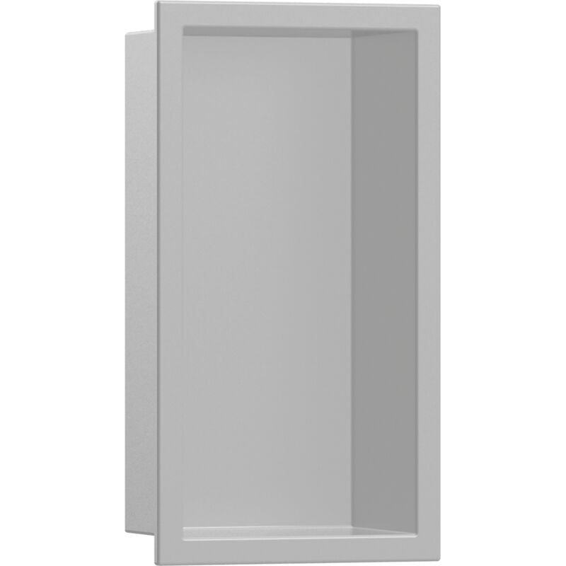 XtraStoris Original niche murale 300/150/70 avec cadre intégré gris béton 56092380 - Hansgrohe