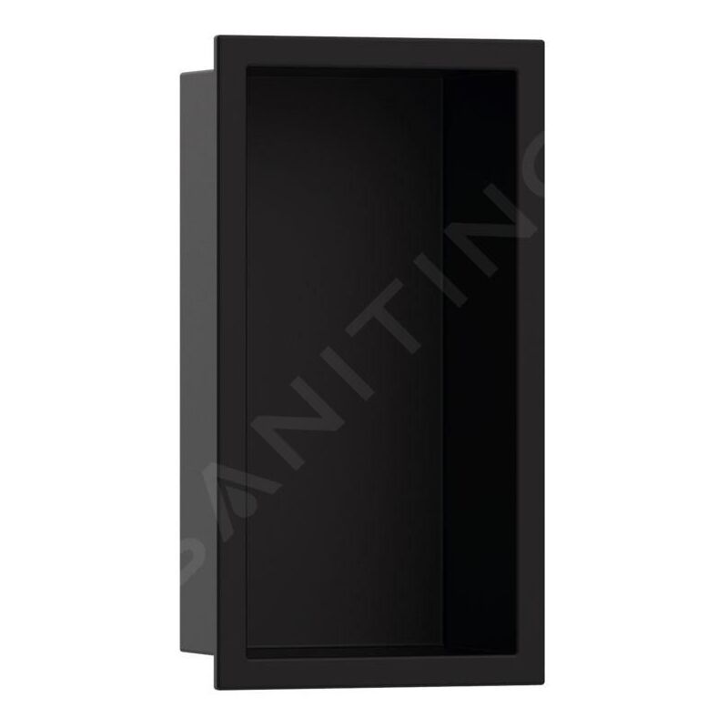 XtraStoris Original - Niche murale avec cadre, 300 x 150 x 70 mm, noir mat 56092670 - Hansgrohe