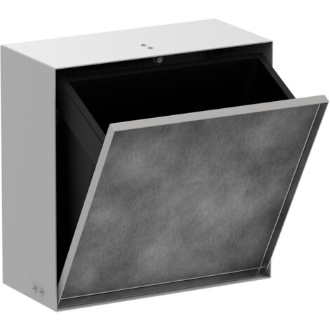 Hansgrohe XtraStoris Rock - Pattumiera da incasso 6 L, bianco opaco 56090700
