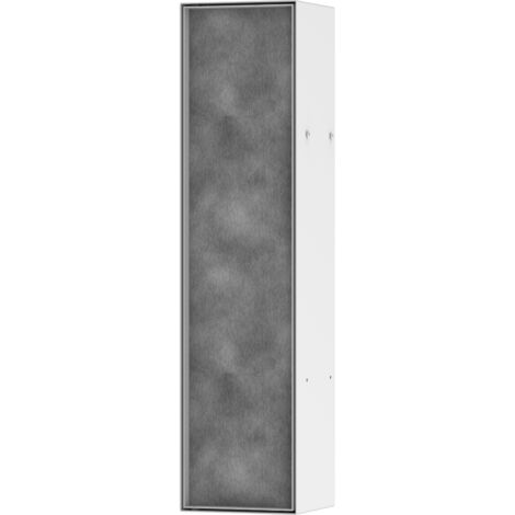 hansgrohe XtraStoris Rock Toilettenbürstenhalter, mit Ablage,