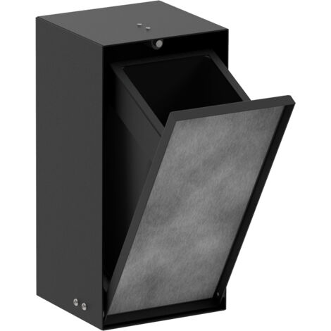 Hansgrohe XtraStoris Rock - Unterputz-Abfallbehälter 2,5 l, schwarz matt 56063670