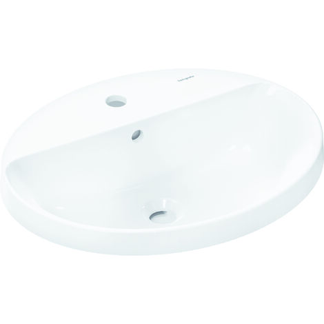 hansgrohe Xuniva D lavabo encastré, SmartClean, avec trop-plein,