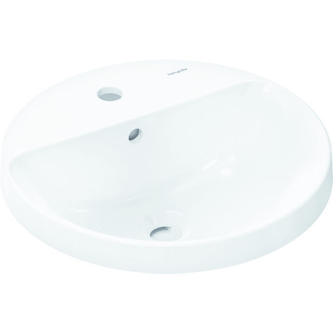 hansgrohe Xuniva S lavabo encastré, Smart Clean, avec trop-plein,