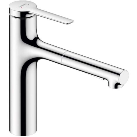 hansgrohe Zesis M33 Einhebel-Küchenmischer 160, Ausziehbrause, 2