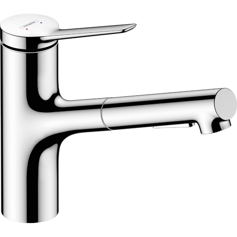 Hansgrohe - Mitigeur évier Zesis Zesis M33 avec douchette extractible 2 jets, Chromé 74800000