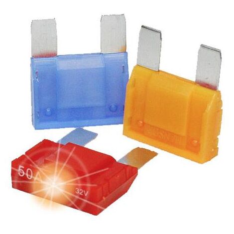 Hansor AMP-L020 Maxi fusible plat 20 A jaune 1 pc(s) Y715503