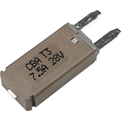 Hansor Circuit Breaker Mini, type 3. Manual Reset, 7,5A CBA3 Series 7,5A Sicherungsautomat Standard