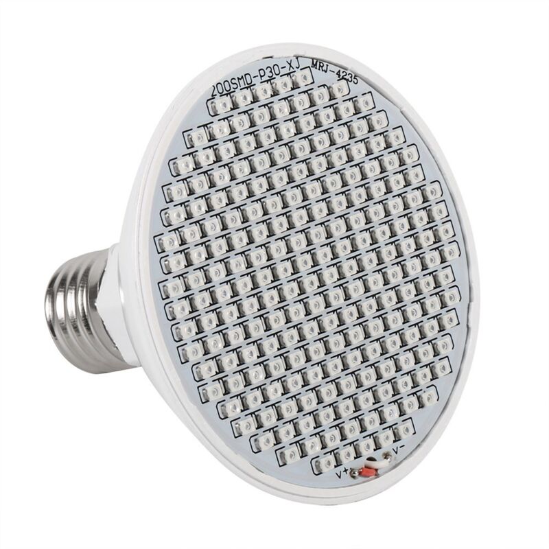 Haofy SANSI Ampoule de Culture E27 LED à Spectre Complet 24 W pour Culture Hydroponique et Plantes d'intérieur