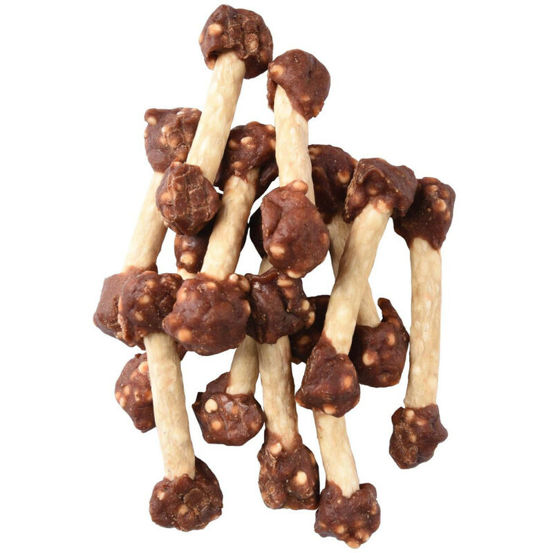 

Hapki BBQ. Golosinas de arroz y cordero para perro . 150 g. sin gluten.