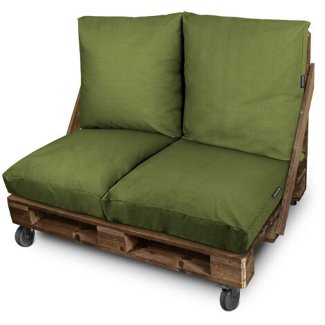 HAPPERS Cojín de suelo multiusos exterior Naylim Mate Verde 60x80 (1 unidad) Verde