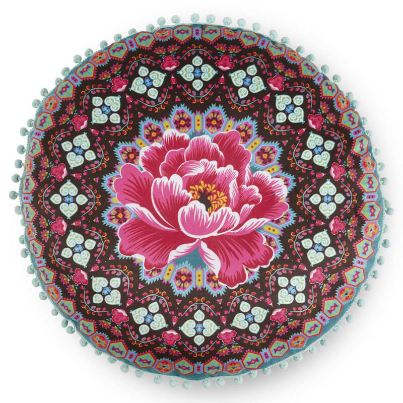 

Cojín decorativo PASHA 55x55 cm - Multicolor - Happiness