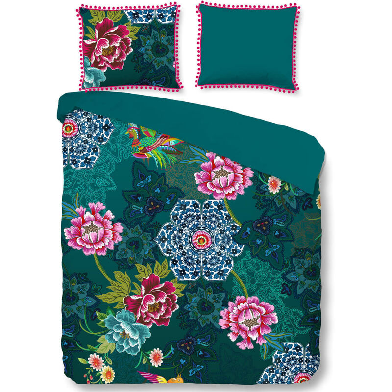 

Funda de edredón CEYLON 155x220 cm - Multicolor - Happiness