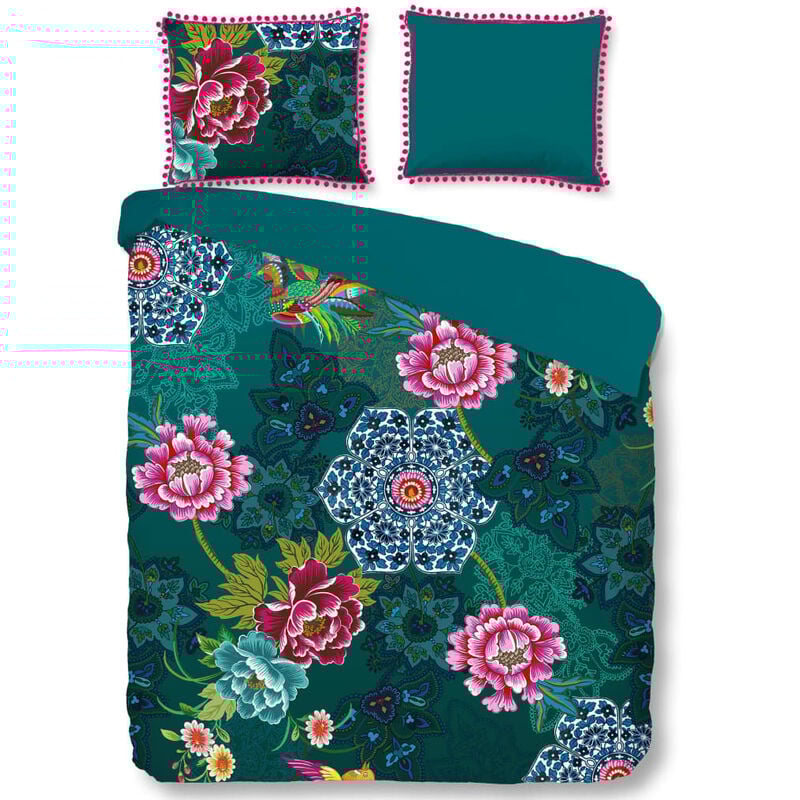 

Funda de edredón CEYLON 200x200/220 cm - Multicolor - Happiness