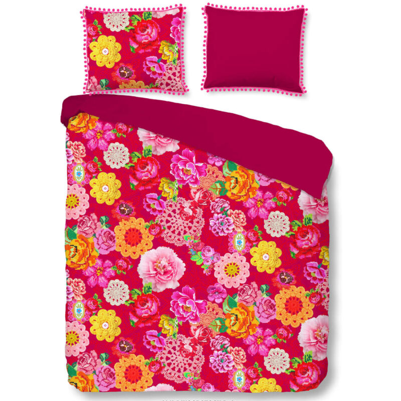 

Funda de edredón WOODSTOCK 200x200/220 cm - Multicolor - Happiness