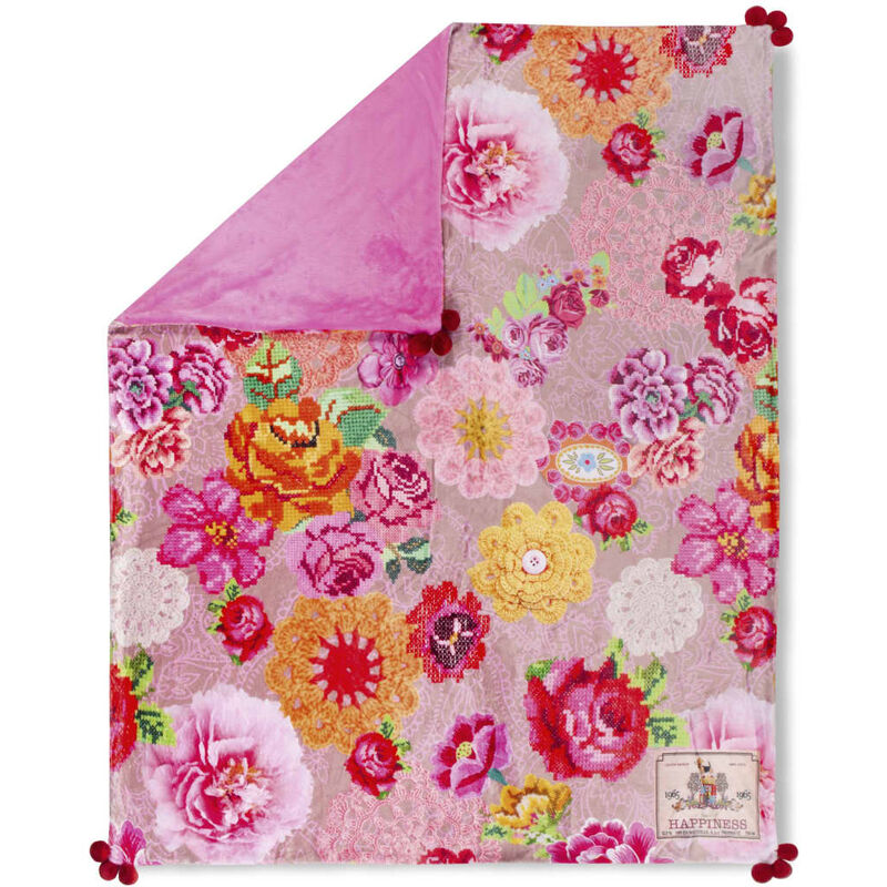 

Manta WOODSTOCK 130x160 cm - Multicolor - Happiness