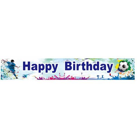Happy Birthday Yard Buntes Banner Outdoor-Dekoration Geburtstagsfeier Outdoor und Indoor Hanging Banner-Muster 11