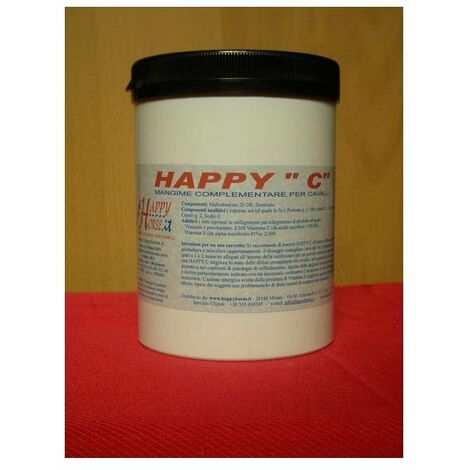 Happy C Vitamine C pour chevaux 500 g