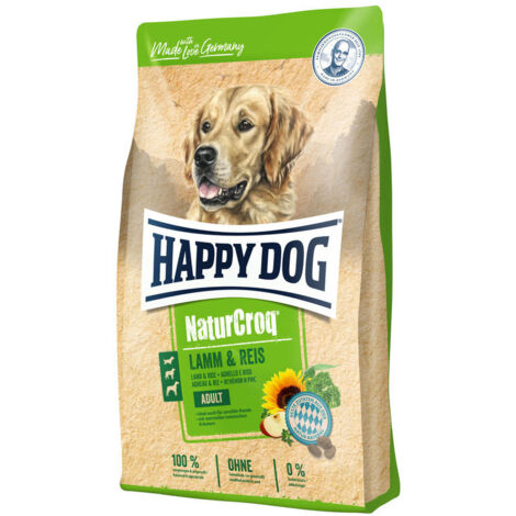 Happy Dog Premium NaturCroq Lamm & Reis 4 kg Hundetrockenfutter
