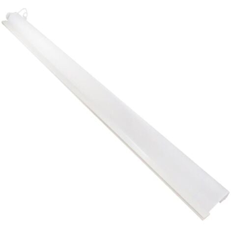 HAPPY estor enrollable 150x180 blanco 3775 , Estor enrollable con diseño liso color blanco El tejido favorece la protección solar, ahorro energético y permite la visibilidad ma