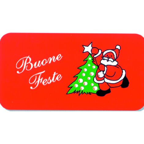 Happy Holidays paillasson 40x67 cm tapis de NoAl rouge EntrA e de NoAl