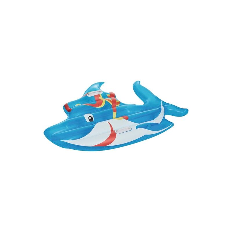 Happy People - inflatable floating shark (77589)