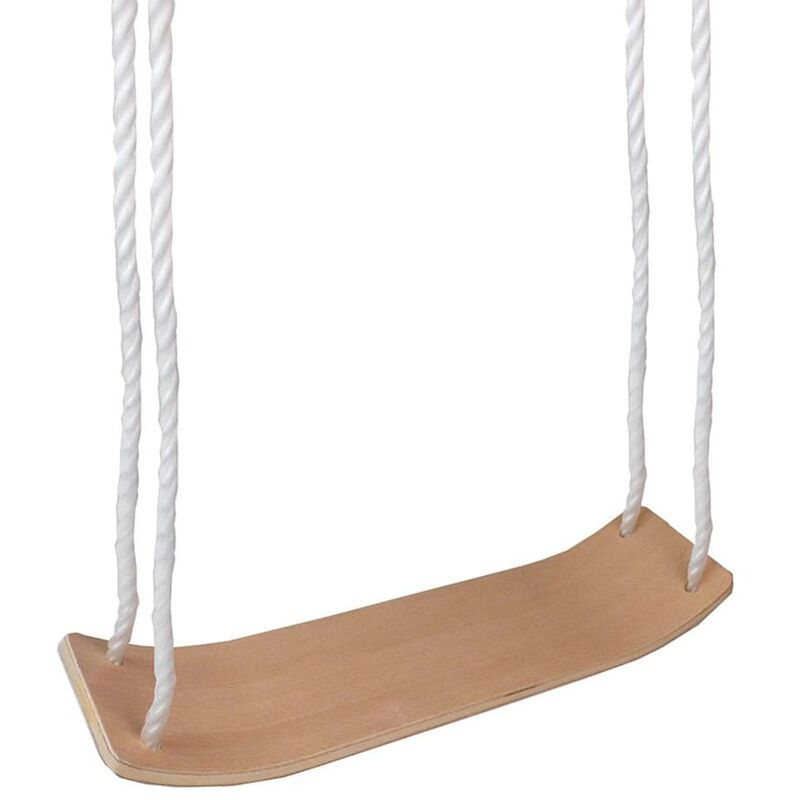 

Set de columpio de madera ligeramente curvado - Marrón - Happy People