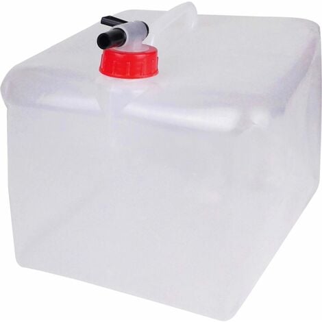 Starnearby 7.5~22L Wasserkanister mit Hahn,Tragbarer Trinkwasserbehälter  mit Ausguss Stutzen Kanister BPA frei für Camping Autofahrten  Bevorratung(10L) : : Sonstiges